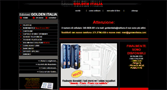 Desktop Screenshot of goldenitalia.com